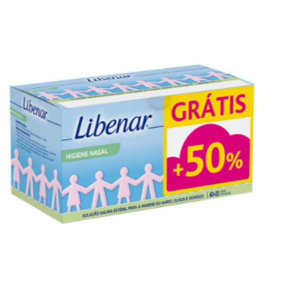 Libenar Baby Soro Fisiol 5Mlx40+Of 50%