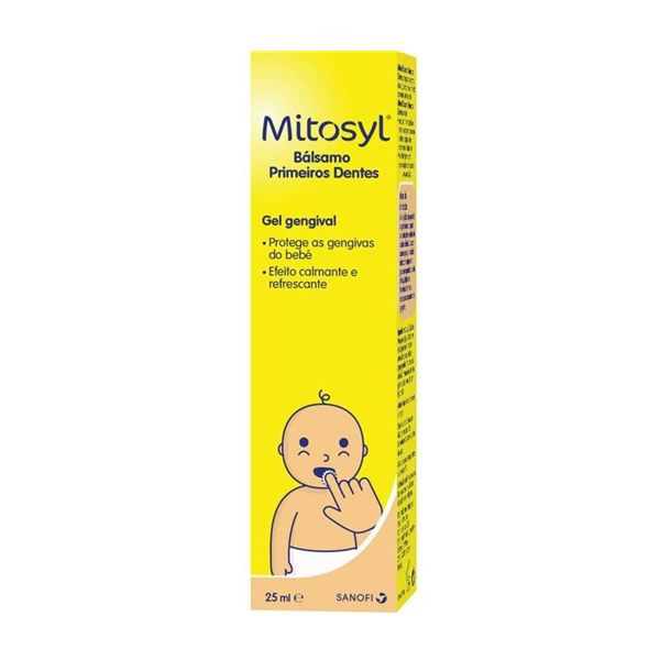 MITOSYL BALSAMO PRIMEIROS DENTES GEL 25ml