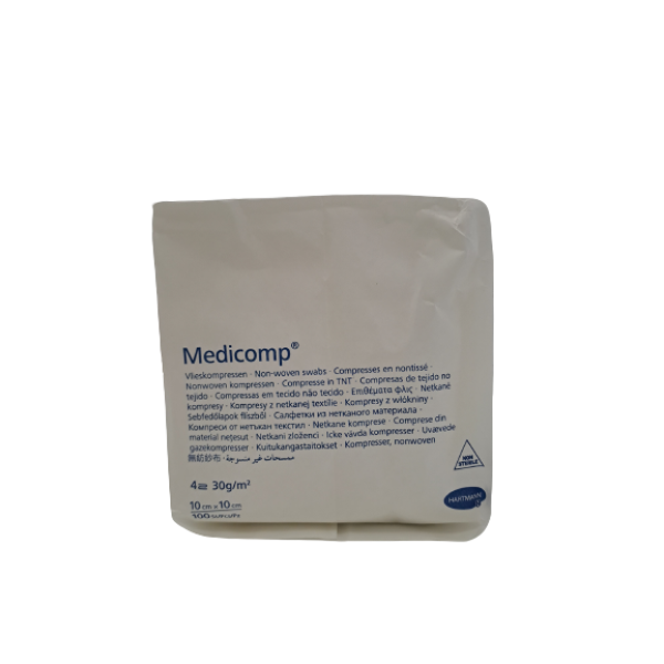 Medicomp Cpssa 10x10 Cm X 100 compressa