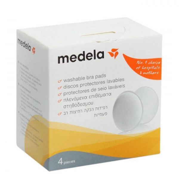 MEDELA PROTETOR DE MAMILO LAVÁVEIS 4 UNIDADES