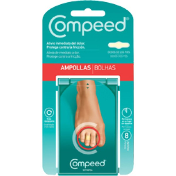 Compeed Penso Bolhas Dedos Pes X8