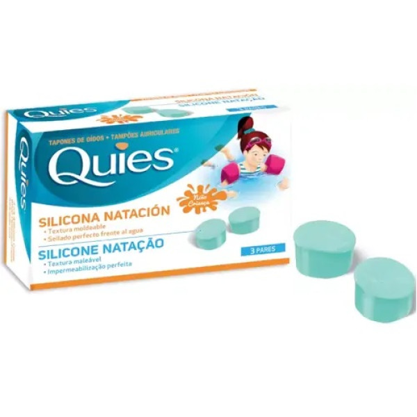 Quies Tampao Oto Sil Crianc X 6