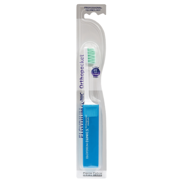 ELGYDIUM CLINICX ESCOVA DENTES ORTOPOCKET