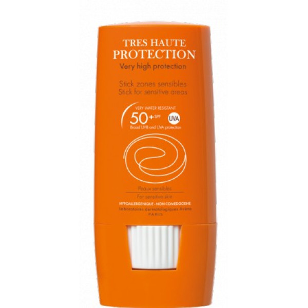 AVÈNE SOLAR STICK 50+ LARGE ZONAS SENSÍVEIS 8GR