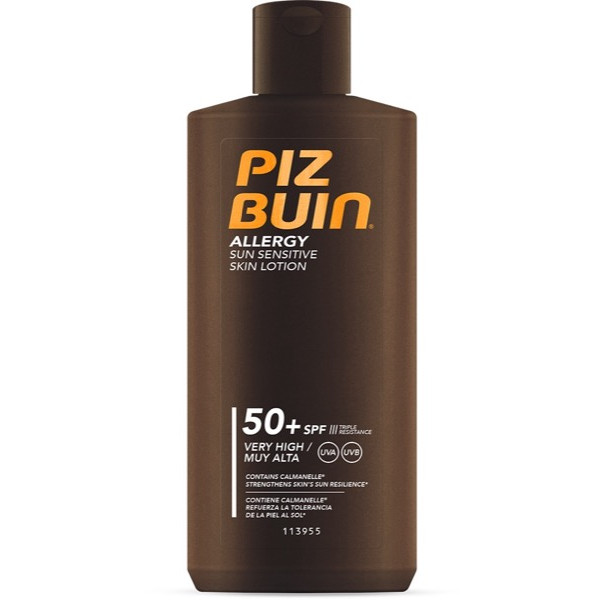 PIZ BUIN ALLERGY LOÇÃO PELE SENSÍVEL AO SOL FPS 50+ 200 ML