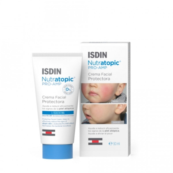 ISDIN NUTRATOPIC PRO-AMP CREME FACIAL PELE ATÓPICA 50ML