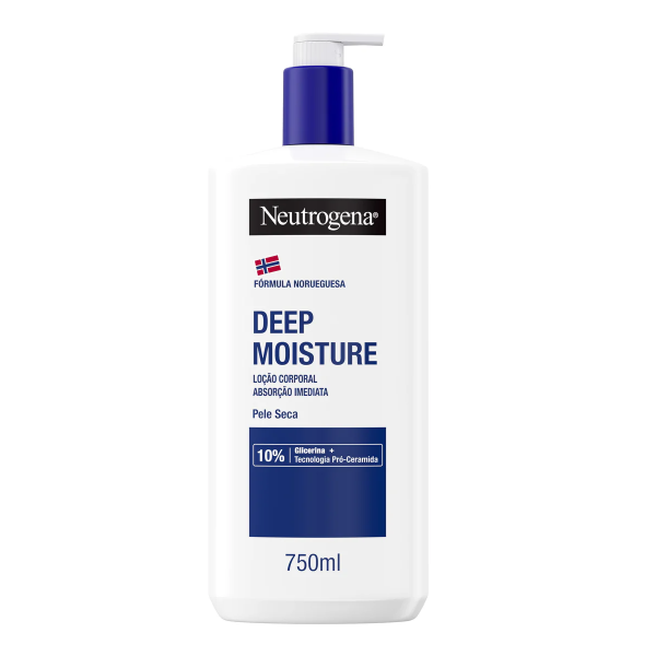 NEUTROGENA FÓRMULA NORUEGUESA CORPO LOÇÃO HIDRATAÇÃO PROFUNDA PELE SECA 750 ml