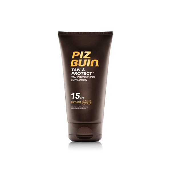 PIZ BUIN TAN & PROTECT LOÇÃO SOLAR INTENSIFICADORA DO BRONZEADO FPS 15 150 ML