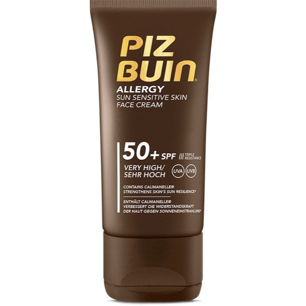 PIZ BUIN ALLERGY CREME FACIAL PELE SENSÍVEL AO SOL FPS 50+ 50 ML