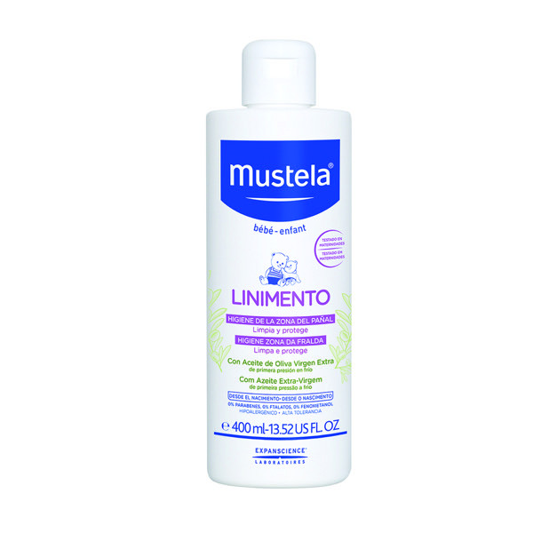 MUSTELA Linimento Higiene Zona da Fralda 400ml