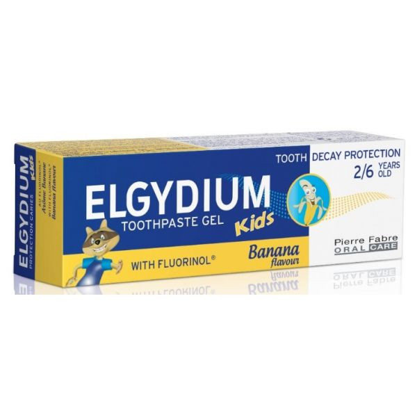 ELGYDIUM GEL DENTÍFRICO KIDS BANANA 50ML