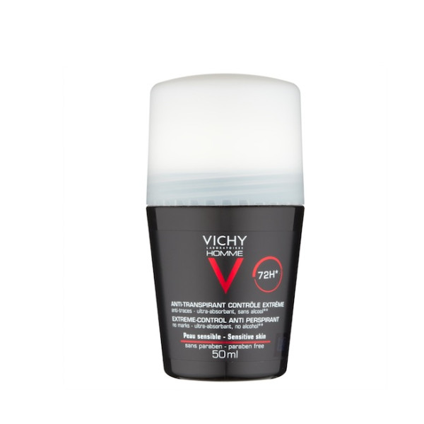 VICHY HOMME DESODORIZANTE ANTITRANSPIRANTE 72H CONTROLO EXTREMO 50ML