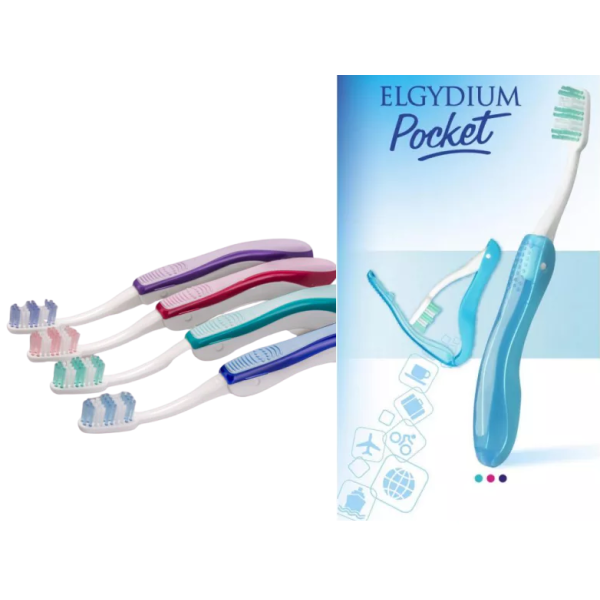 ELGYDIUM ESCOVA POCKET VIAGEM SUAVE