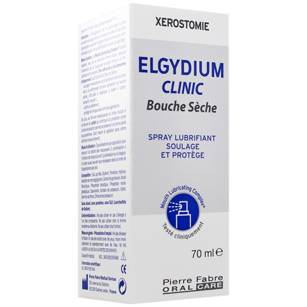 ELGYDIUM CLINIC XEROS SPRAY BOCA SECA 70ML