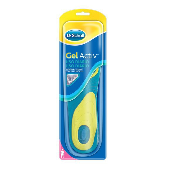 SCHOLL GELACTIV PALMILH USO DIAR MULHERx2