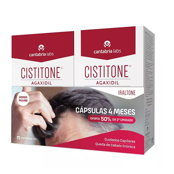 Cistitone Agaxidil Caps X60 50% 2Unid
