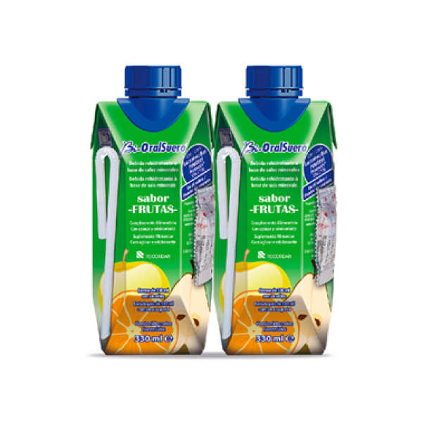 Bi-Oralsuero Frutas Sol Or 330Ml X2