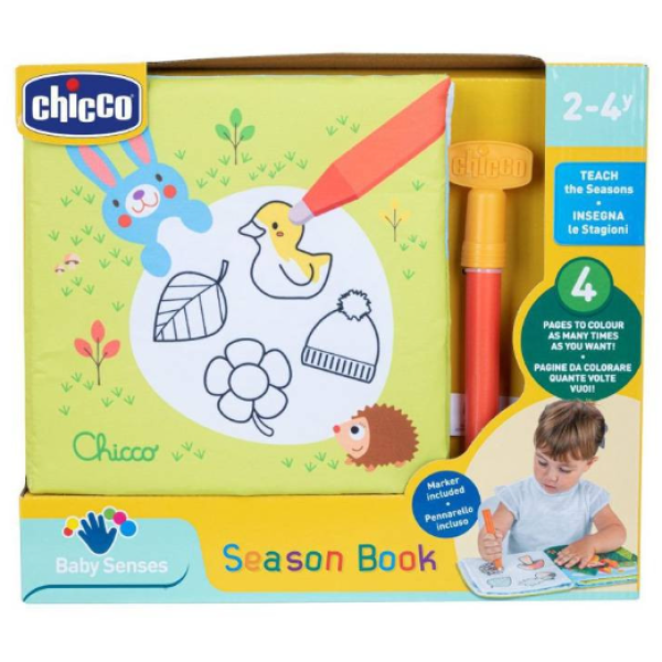 Chicco Bri10631000000 Livro Pintar Estacoes,