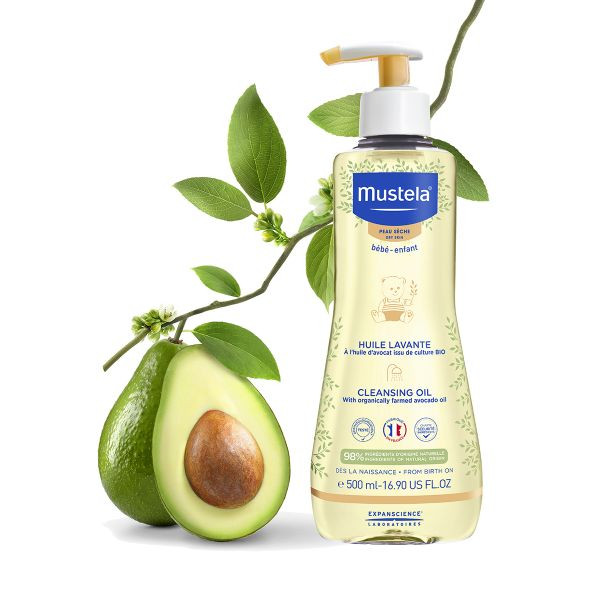 Mustela Bebé Óleo de banho para pele seca 500 ml com Preço especial
