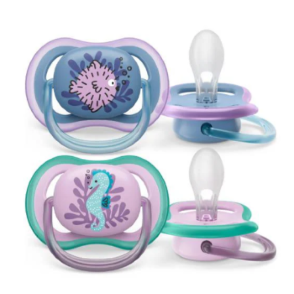 Philips Avent Ult Air Dec Chup 6-18M Girlx2,