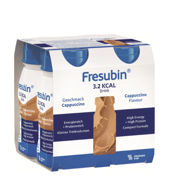 Fresubin 3.2Kcal Drink Cappuccino 4X125Ml,