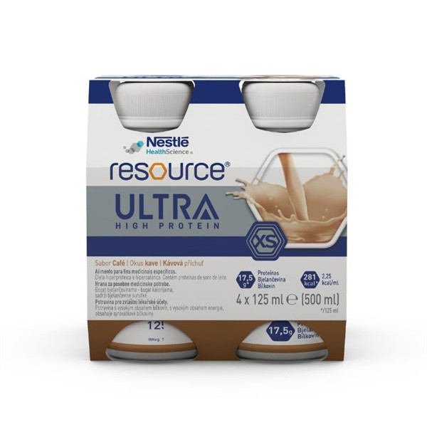 Resource Ultra Sol Or Cafe 4X125Ml