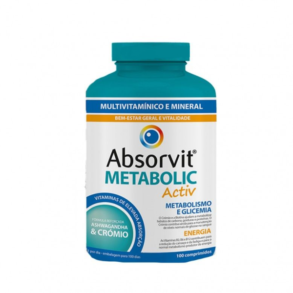 Absorvit Metabol Activ Comp X100,   comps