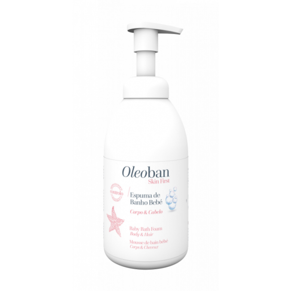 Oleoban Bebe Espuma Banho 500ml