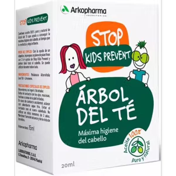 Stop Kids Prevent Oleo Arvore Cha 20ml,  