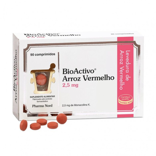 BioActivo Arroz Vermelho 2,5mg CompX90