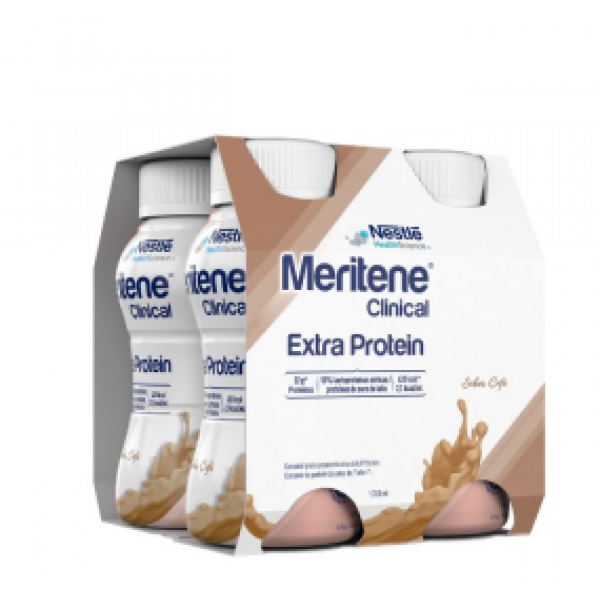 Meritene Clinical Extra Prot Caf200mlx4,  