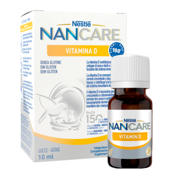 Nancare Vit D Gts 10ml