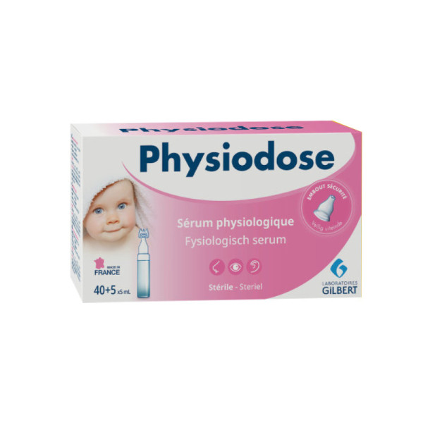 Physiodose Soro Fisiol Infantil 5ml X40,