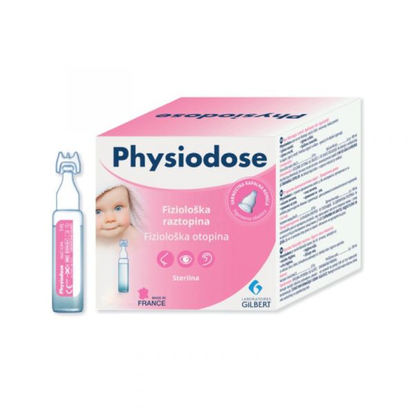 Physiodose Soro Fisiol Infantil 5ml X20,  