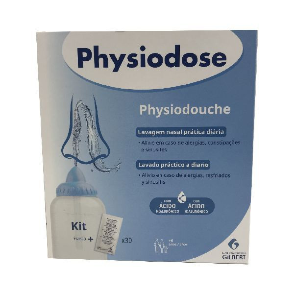 Physiodose Physiodouche Kit Irrig Nasal