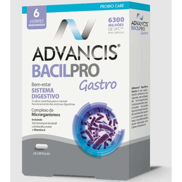 Advancis Bacilpro Gastro Caps X20,   cáps(s)