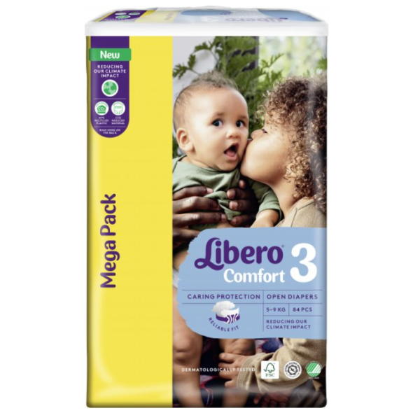 Libero Comfort 3 Fralda 5-9Kg X84