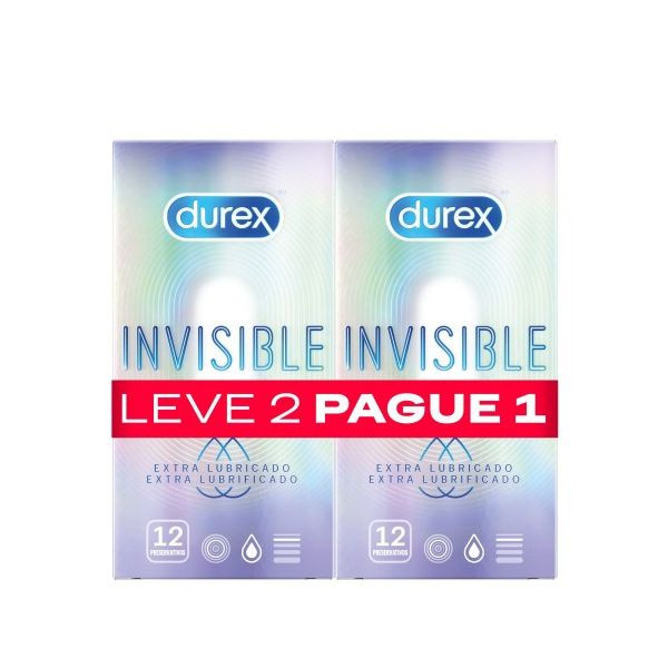 Durex Invisible Ext Lub Presx12 Leve2P1