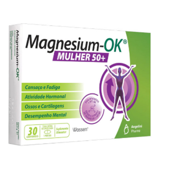 Magnesium-OK Mulher 50+ Comp X30