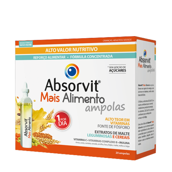 Absorvit Mais Alimento Sol Amp X20