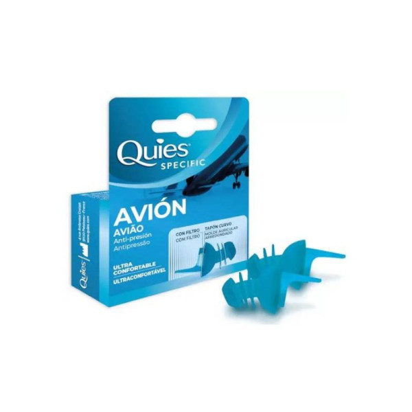 Quies Avião Tampão Auric Antipressão X2,