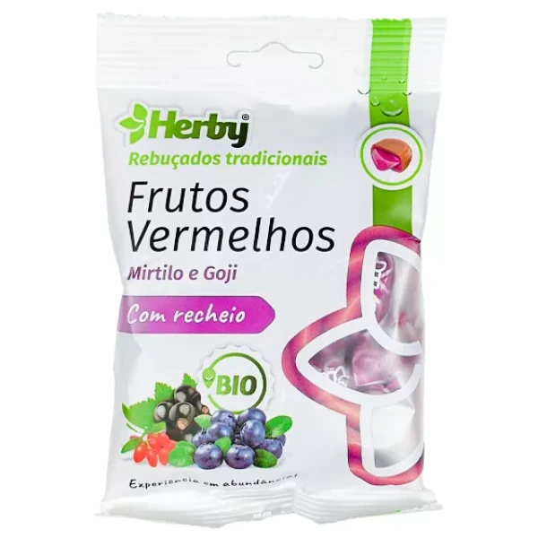 Herby Reb Bio C/recheio Frut Verm 60g,