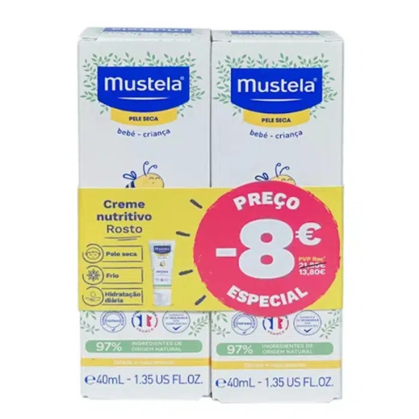 Mustela Ps Cr Rst CCream Bebe40X2 PrEsp, 1