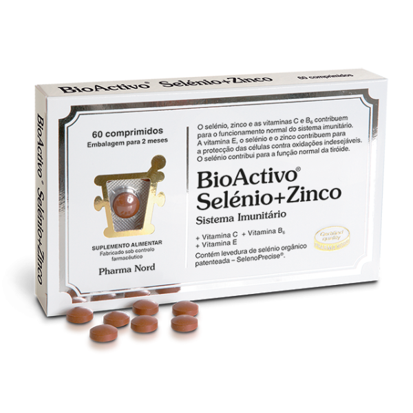 BIOACTIVO SELENIO+ZINCO COMPx60 x 60 COMPS