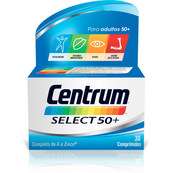 CENTRUM SELECT 50+ 30 COMPRIMIDOS