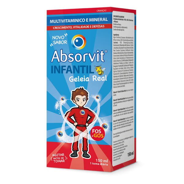 ABSORVIT INFANTIL XAROPE 150ML