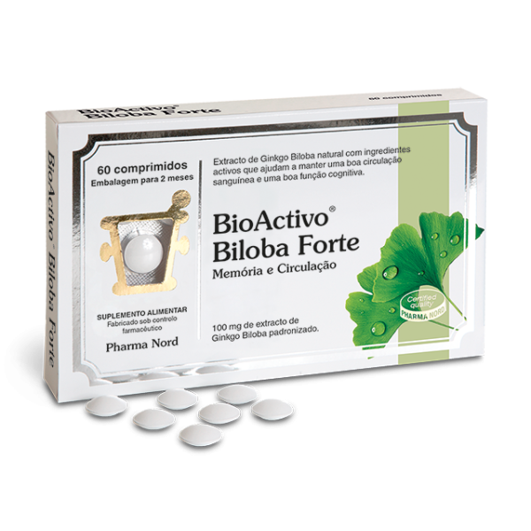 BIOACTIVO BILOBA FORTE100MG COMPX60X60 COMP