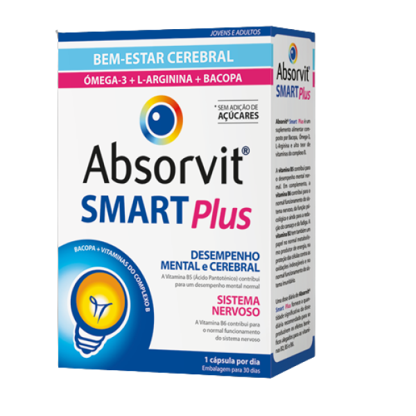 Absorvit Smart Pl Caps X 30 cáps(s)