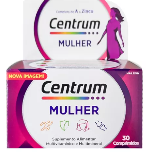 CENTRUM MULHER 30 COMPRIMIDOS