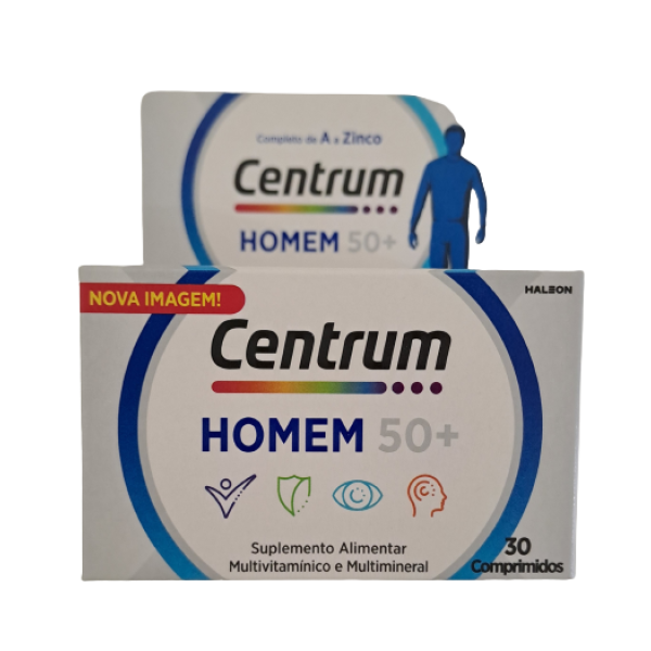 CENTRUM HOMEM 50+ 30 COMPRIMIDOS